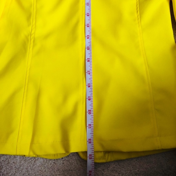 Women’s Yellow Blazer Jacket - Picture 8 of 8